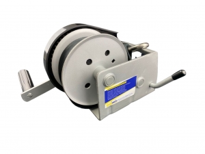 EZIWINCH 3:1 RATIO 500KG WITH WEBBING WITH 'S' HOOK - SIDE COVER INCLUDED